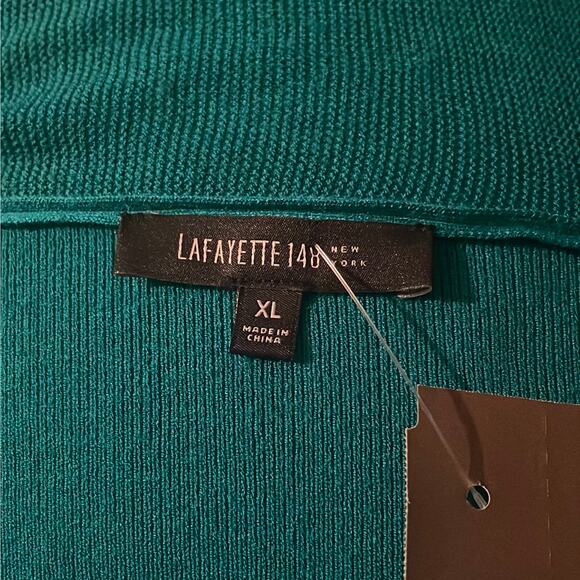 Size XL Lafayette Teal Twin Set - Picture 5 of 6